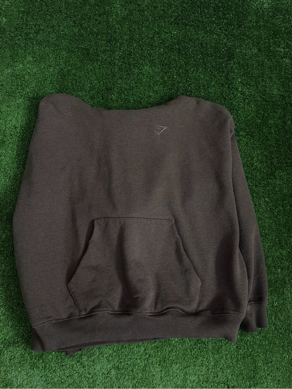 Gymshark Black Crewneck Pullover with Subtle Logo